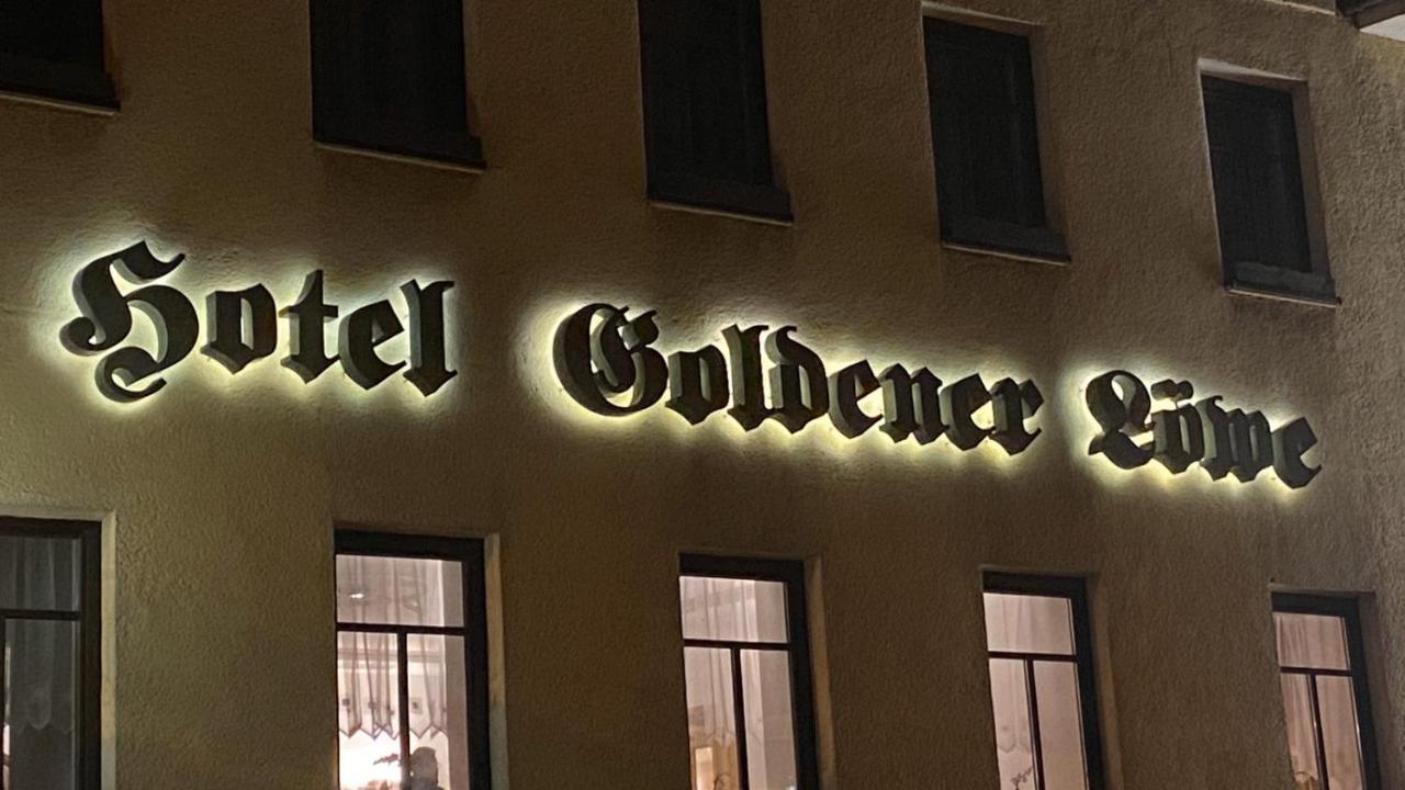Hotel Goldener Loewe Zeulenroda-Triebes Extérieur photo